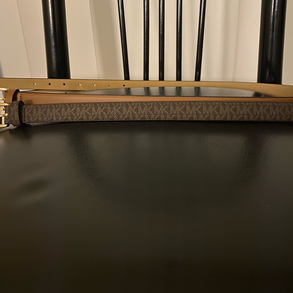 MICHAEL KORS BELTS Womens size medium brown light brown NWT